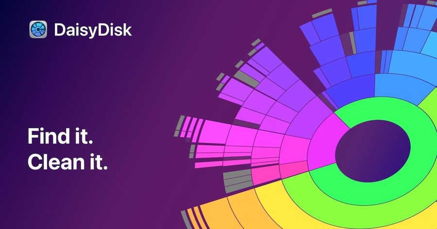 DaisyDisk disk alanı analizi ekran görüntüsü